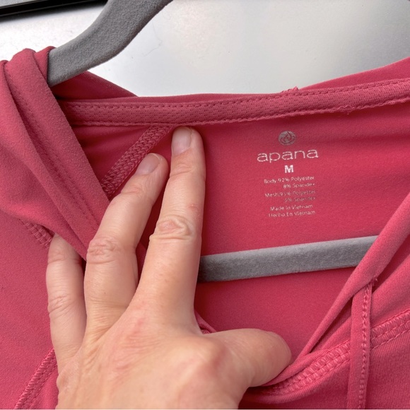 Apana Yoga 🧘🏼‍♀️ Long Sleeve Athletic Hoodie - Picture 2 of 4